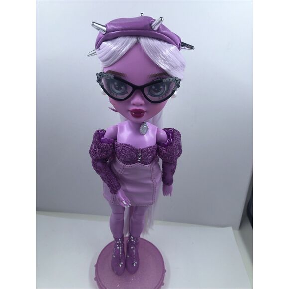 Shadow High Lavender Lynn ,Rainbow High Purple Posh Fashion Doll - Picture 1 of 16